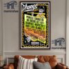 Pearl Jam Indianapolis With Glen Hansard Dark Matter Show Event Poster At Ruoff Music Center Noblesville Indianapolis Indiana August 26th 2024 Home Decor Poster Canvas