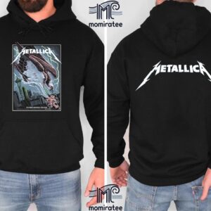 Metallica Exclusive Pop-Up Shop Poster The Eagle For M72 Seattle At Lumen Field Seattle WA US August 30th And September 1st 2024 Two Sides Unisex T-Shirt