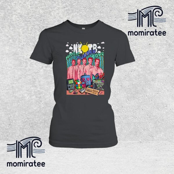 New Kids On The Block Magic Summer Tour In Darien Center NY On Aug 22nd 2024 Unisex T-Shirt