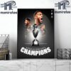 Congrats Club America Are The Campeones Cup 2024 Champions Home Decor Poster Canvas