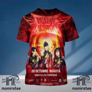 Babymetal Perform At Corferias Bogota Colombia In October 28th 2024 All Over Print Shirt