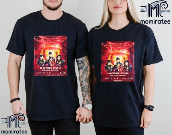 Babymetal Perform At Corferias Bogota Colombia In October 28th 2024 Unisex T-Shirt