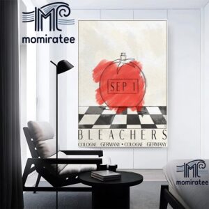 Bleachers Poster Show At E-Werk In Cologne Germany September 1st 2024 Home Decor Poster Canvas