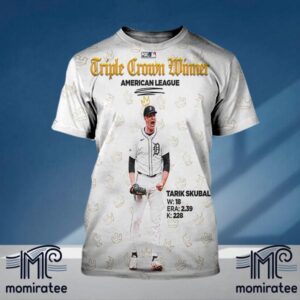 Congratulations To Tarik Skubal Is The MLB American League Triple Crown Winner All Over Print Shirt