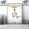 Congratulations To Tarik Skubal On Winning The 2024 MLB American League Pitching Triple Crown Winner Home Decor Poster Canvas