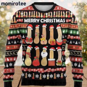 Dirty Ugly Cockmas Merry Christmas Gift For Mens And Women Ugly Sweater