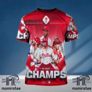 For The First Time In 13 Years The Philadelphia Phillies Are NL East Champions 2024 All Over Print Shirt