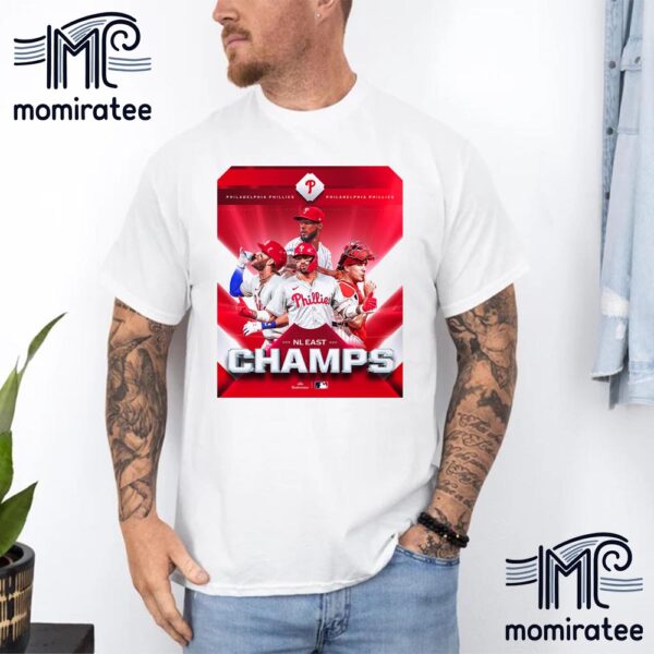 For The First Time In 13 Years The Philadelphia Phillies Are NL East Champions 2024 Unisex T-Shirt