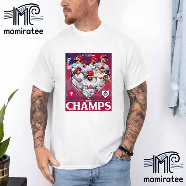 For The First Time Since 2011 Philadelphia Phillies The Phillies Are 2024 NL East Division Champions Unisex T-Shirt