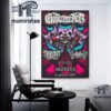 Gatecreeper At 4114 Vernor Hwy El Club In Detroit MI October 1st 2024 Home Decor Poster Canvas