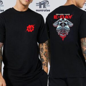 Gears Of War E-Day Brotherhood Tee by Luke Preece Two Sides Unisex T-Shirt