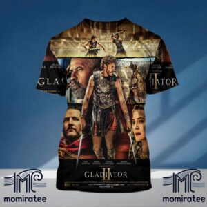 Gladiator II Official Poster A Film By Ridley Scott Film All Over Print Shirt