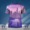 Goose Event Poster At The Salt Shed In Chicago IL September 11st And 13rd 2024 Rainbow Edition All Over Print Shirt