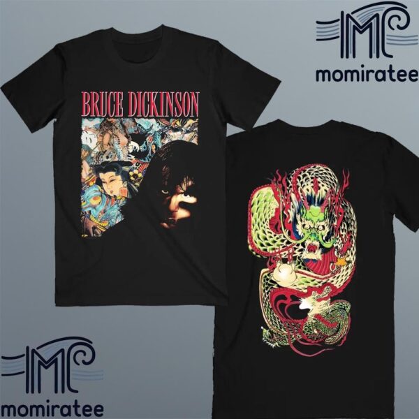 Iron Maiden x Bruce Dickinson Tattooed Millionaire Two Sides Unisex T-Shirt