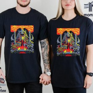 King Gizzard And The Lizard Wizard At Red Rocks Amphitheatre In Morrison CO September 8th 2024 Unisex T-Shirt