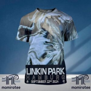 Linkin Park From Zero 2024 World Tour With Special Guest Grandson At Hamburg Germany September 22nd 2024 All Over Print Shirt