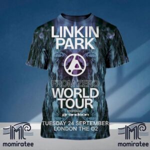 Linkin Park From Zero 2024 World Tour With Special Guest Grandson At The O2 London England September 24th 2024 All Over Print Shirt