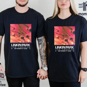 Linkin Park From Zero Album Los Angeles Tour Poster Tonight At All Venue Vending Points Los Angeles CA September 11th 2024 Unisex T-Shirt