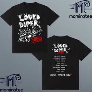 Loded Diper Tour Diper Overload Two Sides Classic T-Shirt