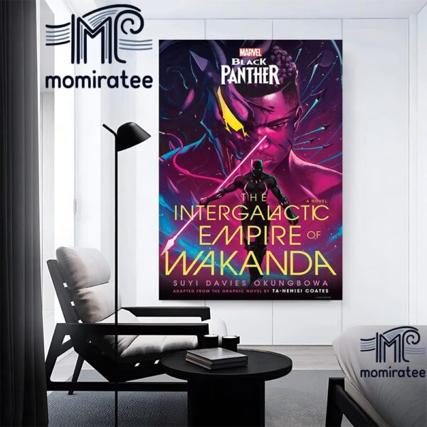 Marvel Black Panther The Intergalactic Empire Of Wakanda By Suyi Davies Okungbowa Arrives April 29th 2025 Home Decor Poster Canvas