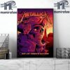 Metallica M72 World Tour In I-Days Milano Coca-Cola at Ippodromo Snai La Maura Milan Italy May 29th 2024 Limited Edition Home Decor Poster Canvas