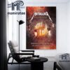 Metallica With Special Guests Pantera And Suicidal Tendencies For M72 World Tour In The Round 2025  Home Decor Poster Canvas