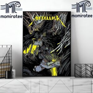 Metallica New Poster For 72 Seasons By Wolf Skull Jack Art Home Decor Poster Canvas