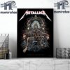 Metallica New Poster For 72 Seasons By Wolf Skull Jack Art Home Decor Poster Canvas