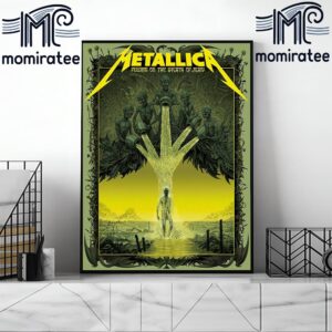 Metallica New Poster For 72 Seasons Feeding On The Wrath Of Man By Marald Art Home Decor Poster Canvas