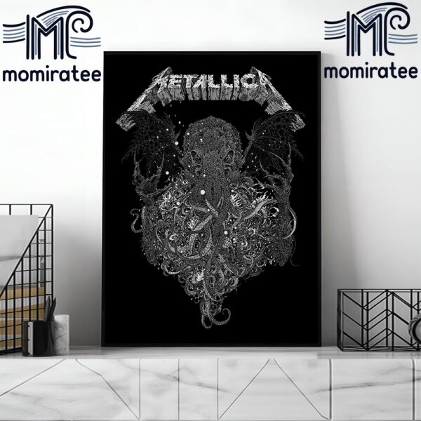 Metallica The Call Of Ktulu Official Poster Home Decor Poster Canvas