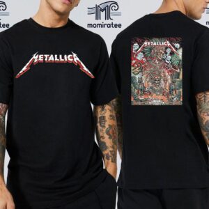 Metallica World Tour M72 CDMX For The Final No Repeat Weekend Of 2024 At Estadio GNP Seguro Mexico City Mexico September 27th 2024 Two Sides Classic T-Shirt