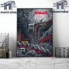 Metallica World Tour M72 North American Tour 2024 Day 2 For M72 Chicago At Soldier Field Chicago IL August 11st 2024 Home Decor Poster Canvas