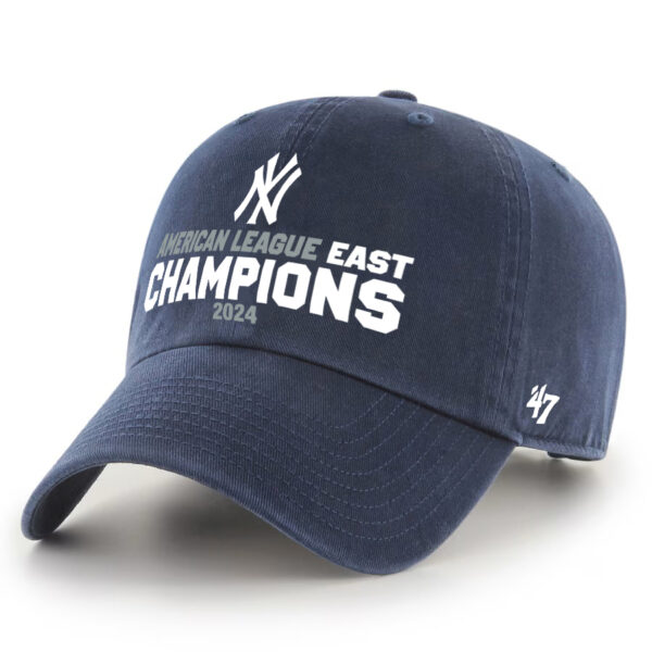 New York Yankees American League East Division Champions 2024 Classic Hat Cap