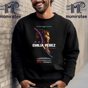 Official Poster Emilia Perez With Starring Karla Sofia Gascon A Film By Jacques Audiard Unisex T-Shirt