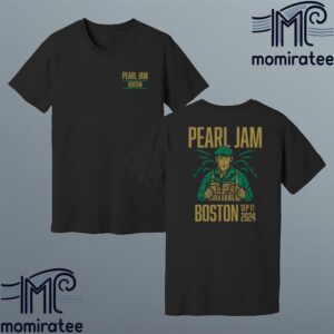 Pearl Jam Boston Event Tee Dark Matter World Tour 2024 At Fenway Park Boston MA September 17th 2024 Two Sides Unisex T-Shirt