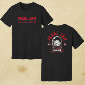 Pearl Jam Chicago IL 2024 The Windy City Wrigley Field On August 29 And 31 Display Two Sided T-Shirt