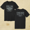 Pearl Jam Chicago IL 2024 The Windy City Wrigley Field On August 29 And 31 Event Two Sided T-Shirt