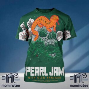 Pearl Jam Dark Matter World Tour 2024 With Glen Hansard At Wells Fargo Center Philadelphia PA September 7th 2024 All Over Print Shirt