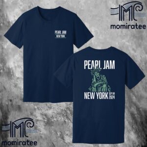 Pearl Jam New York The Dark Matter Show Event Merch Night 2 At Madison Square Garden September 4th 2024 Two Sides Classic T-Shirt