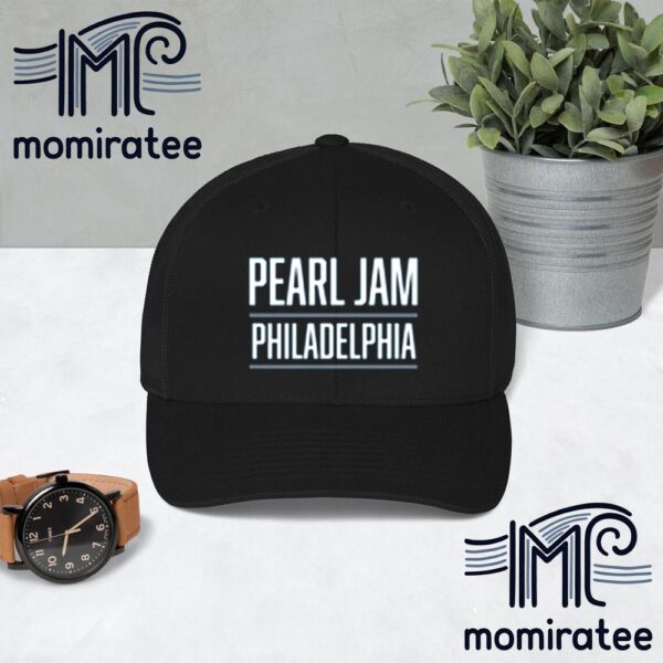 Pearl Jam Philadelphia 2024 Dark Matter World Tour At Wells Fargo Center Philadelphia PA September 7th Classic Hat Cap