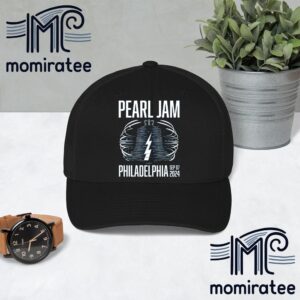 Pearl Jam Philadelphia For Dark Matter World Tour 2024 At Wells Fargo Center Philadelphia PA September 7th 2024 Classic Hat Cap