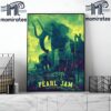 Pearl Jam Legends Of The Deepblue Event Poster Art By Ames Bros For Dark Matter World Tour 2024 At Fenway Park Boston MA September 15th And 17th 2024 Home Decor Poster Canvas