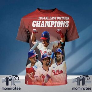 Philadelphia Phillies The Phillies Are 2024 National League East Division Champions For The First Time Since 2011 All Over Print Shirt