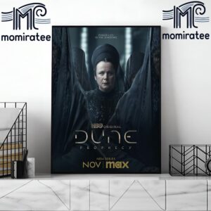 Power Lies In The Shadows Dune Prophecy Official Teaser Poster On HBO Original Home Decor Poster Canvas