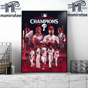 Ring The Bell Philadelphia Phillies Are MLB National East Division Champions 2024 Home Decor Poster Canvas