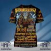 The Mighty Saxon Hell’s Heroes VII Festival At White Oak Music Hall Lawn Houston TX March 20-22 2025 All Over Print Shirt