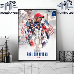 The Cup Is Back Home US Team Are Winners 2024 Solheim Cup Champions Home Decor Poster Canvas