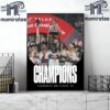 2024 American League East Division Champions Are New York Yankees Home Decor Poster Canvas