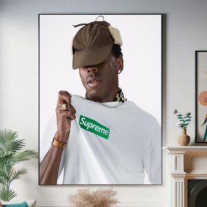 Tyler The Creator x Supreme Fall Winter 2024 Home Decor Poster Canvas