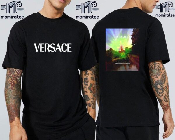 Versace SS25 Versace Spring-Summer 2025 Fashion Show September 20th 2024 Two Sided Unisex T-Shirt